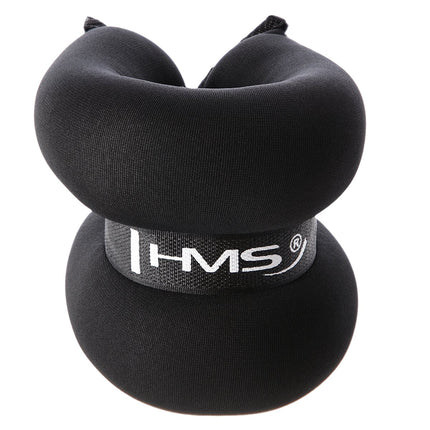 Black Ankle & Wrist Weights, 2 x 3 kg
