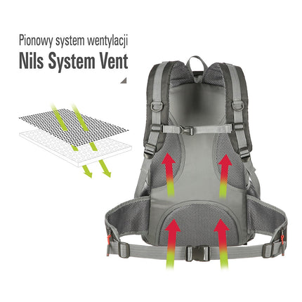 Black Backpack, Large Capacity, Durable Material