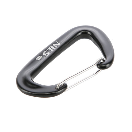 Black Carabiner 12KN, Lightweight, Durable