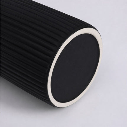 Black Ceramic Vase Set of 3 – Scandinavian Style