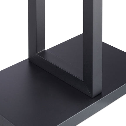 Black Clothes Valet Stand