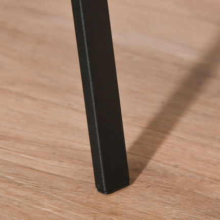 Black Coat Rack with Shelf and 8 Hooks, Modern Design
