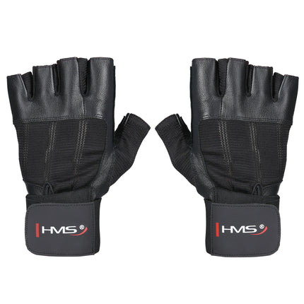 Black Fitness Gloves, L Size