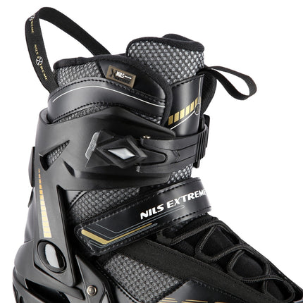 Black-Gold Inline Skates, Size 41