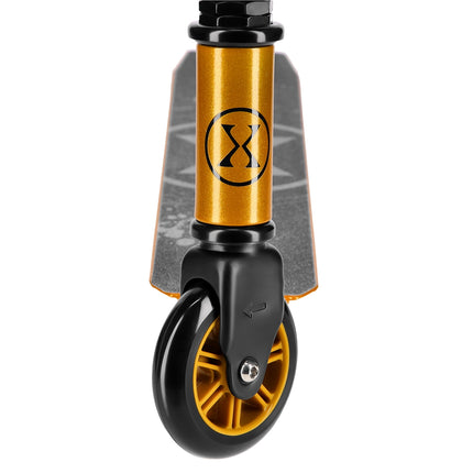 Stunt Scooter Schwarz-Gold, Robustes Design