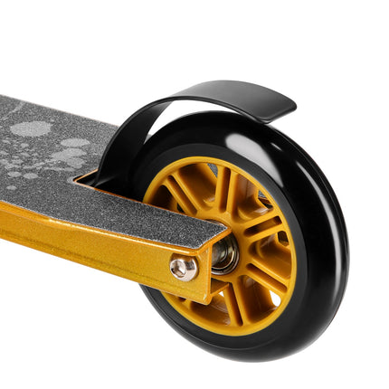 Stunt Scooter Schwarz-Gold, Robustes Design