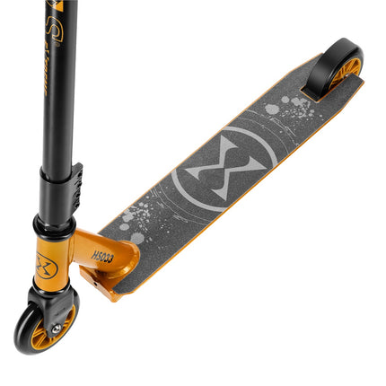 Stunt Scooter Schwarz-Gold, Robustes Design