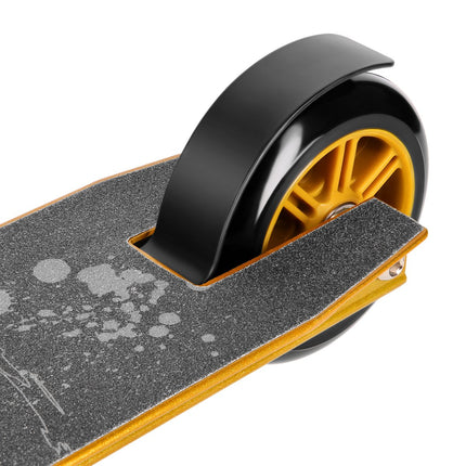 Stunt Scooter Schwarz-Gold, Robustes Design