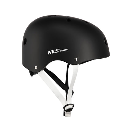 Schwarzer Helm, Größe S (52-56 cm)