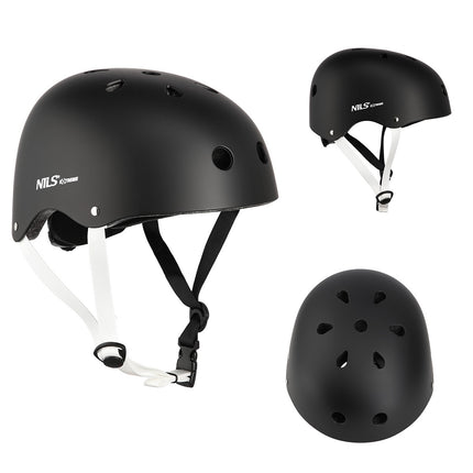 Schwarzer Helm, Größe S (52-56 cm)