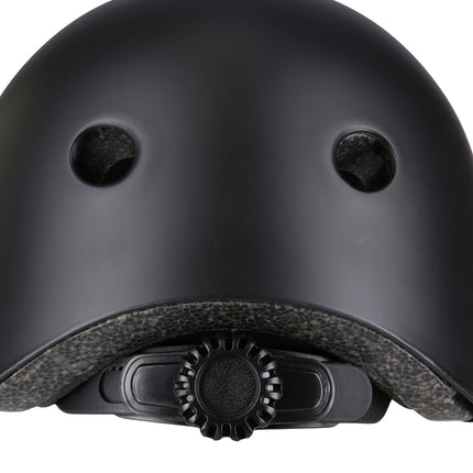 Schwarzer Helm mit Protektorenset, Größe S
