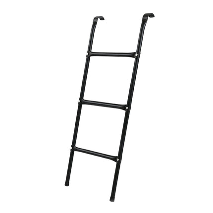 Black Hook-On Trampoline Ladder – Steel, Easy Fit