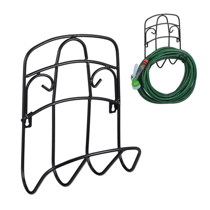 Schwarzer Schlauchhalter