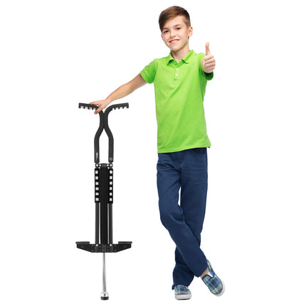 Black Jump Stick – Verstellbar, robust, spaßig