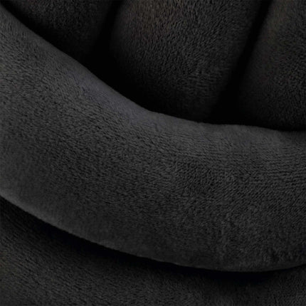 Black Knot Pillow, 25 cm – Polyester Foam