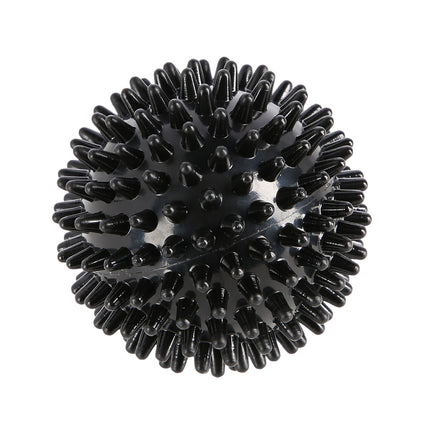 Schwarzer Massage-Igelball – Schmerzlinderung, 6 cm