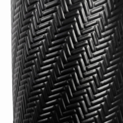 Black Metal Plant Stand Set of 2 – Modern Embossed Finish