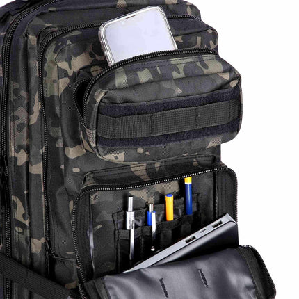 Black Moro Defender Backpack, Durable and Spacious