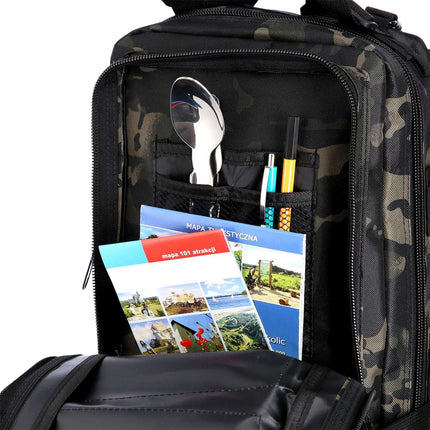 Black Moro Defender Backpack, Durable and Spacious
