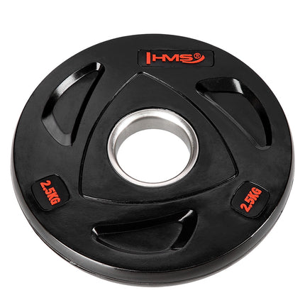 Schwarze Olympische Hantelscheibe 2,5 kg