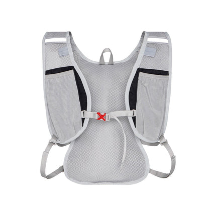 Schwarzer Laufrucksack, leicht, verstellbare Träger