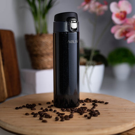 Black Thermal Cup, 28oz, Insulated Stainless Steel