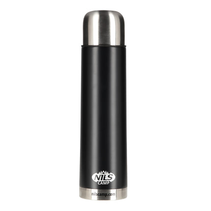 Black Thermos, Stainless Steel, 500ml