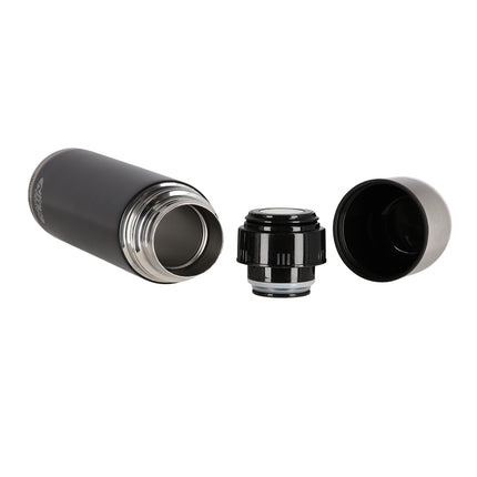 Black Thermos, Stainless Steel, 500ml