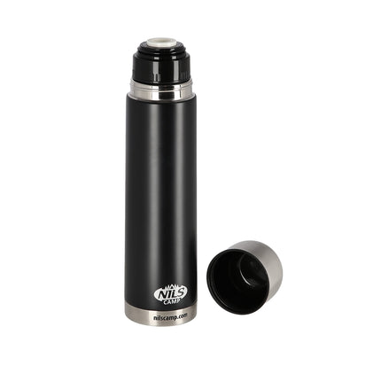 Black Thermos, Stainless Steel, 500ml