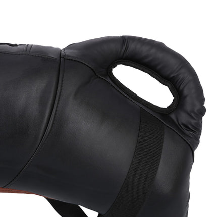 Schwarzer Trainingssack, 25 kg, Gewichtheberausrüstung