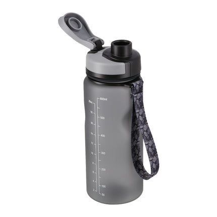 Black Tritan Water Bottle, 740ml Capacity