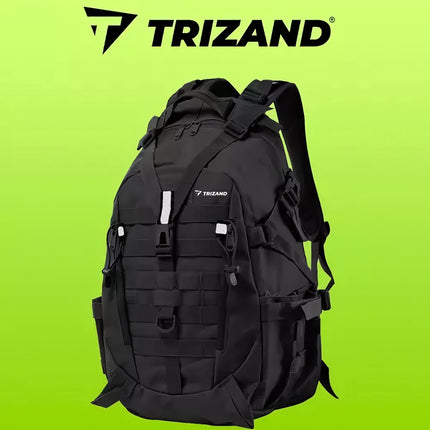 Schwarzer Militär-/Touristenrucksack Trizand 20534 