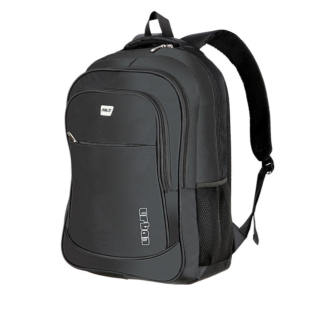 Zwarte Urban Rugzak, Duurzaam, Ruim, Unisex