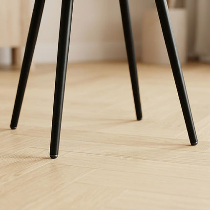 Black Velvet Dining Chairs, Set of 4 – Modern Upholstered Seats