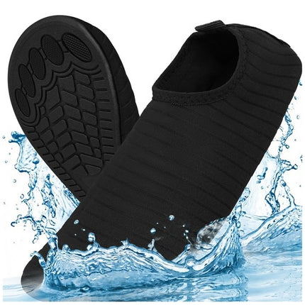 Schwarze Wasserschuhe, Größe 41, rutschfest, schnelltrocknend
