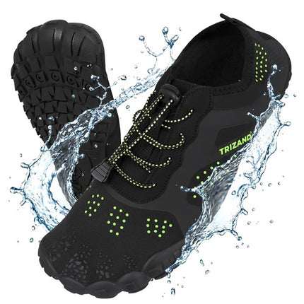 Schwarze Wasserschuhe, Größe 42, 5mm rutschfeste Sohle
