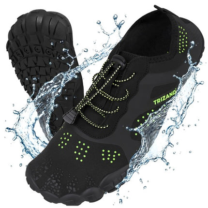 Black Water Shoes, Size 44, 5mm Anti-Slip Sole