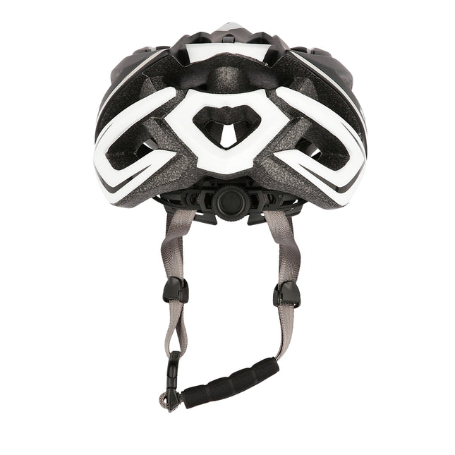 Schwarz-Weiß Helm, Größe M (53-58cm)