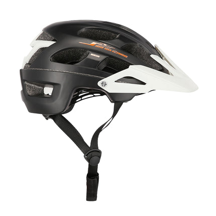 Schwarz-Weiß Größe M (53-58 cm) Fahrradhelm