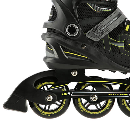 Black-Yellow Size 39 In-Line Skates
