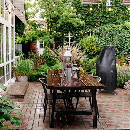 Housse noire pour poêle de terrasse 90 cm