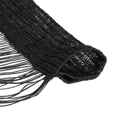 Black draperies