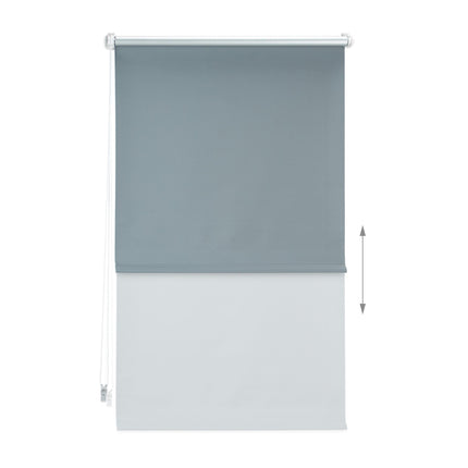 Blackout curtain gray 60 to 120 wide
