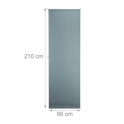 Blackout curtain gray 60 to 120 wide