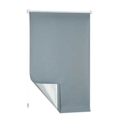 Blackout curtain gray 60 to 120 wide