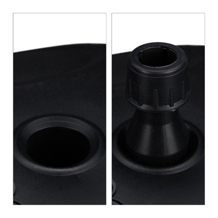 Black parasol base