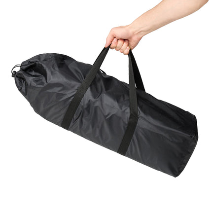 Black practice net for golf