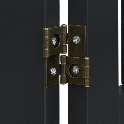 Portail de sécurité noir 70 cm