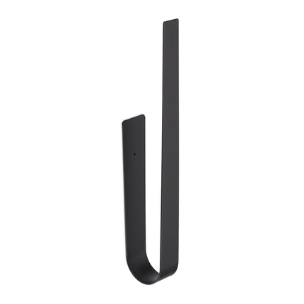 Porte-serviettes en acier inoxydable noir