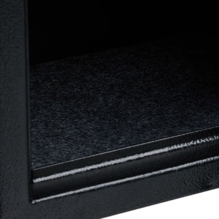 Armoire murale noire avec clé